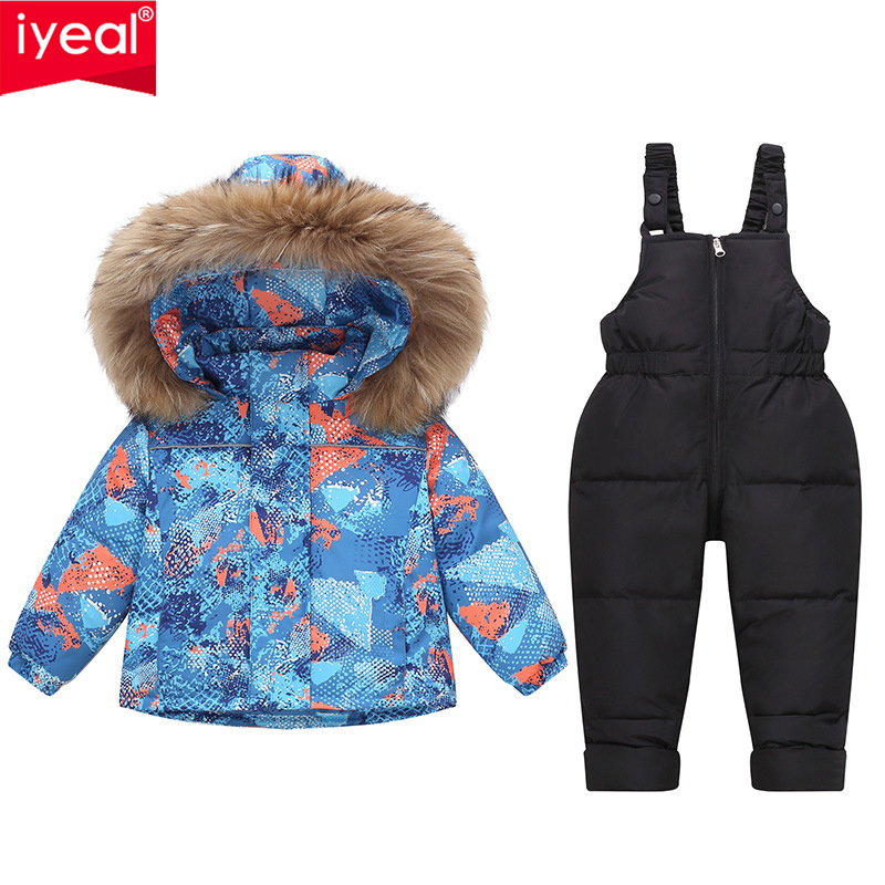 Winter Clothing Drawing - IYEAL Kış Erkek Kız Aşağı Ceket