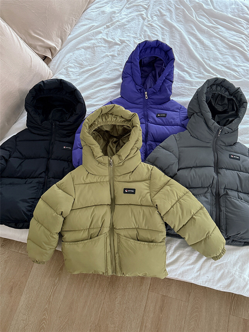 Winter Clothing Activity - Çocuklar Aşağı Pamuk Ceketler Sonbahar Kış