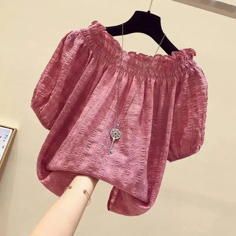 Winter Clothing Line - Gül Kırmızısı Günlük Slash Yaka Puf