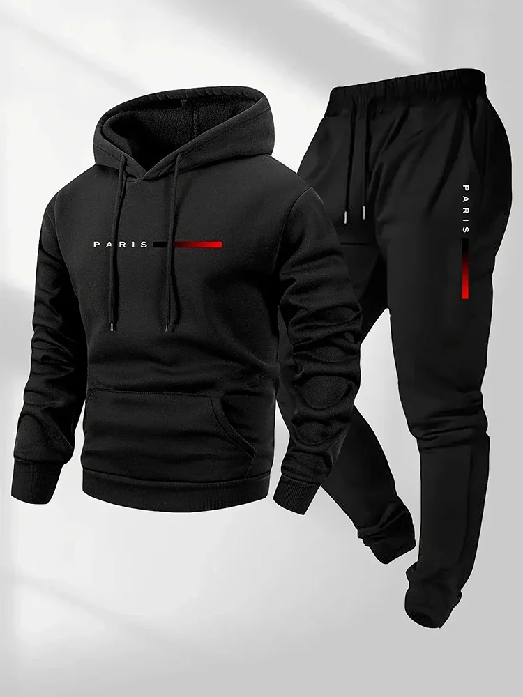 Winter Clothes - Günlük Rahat Spor Eşofman Takımı Düz