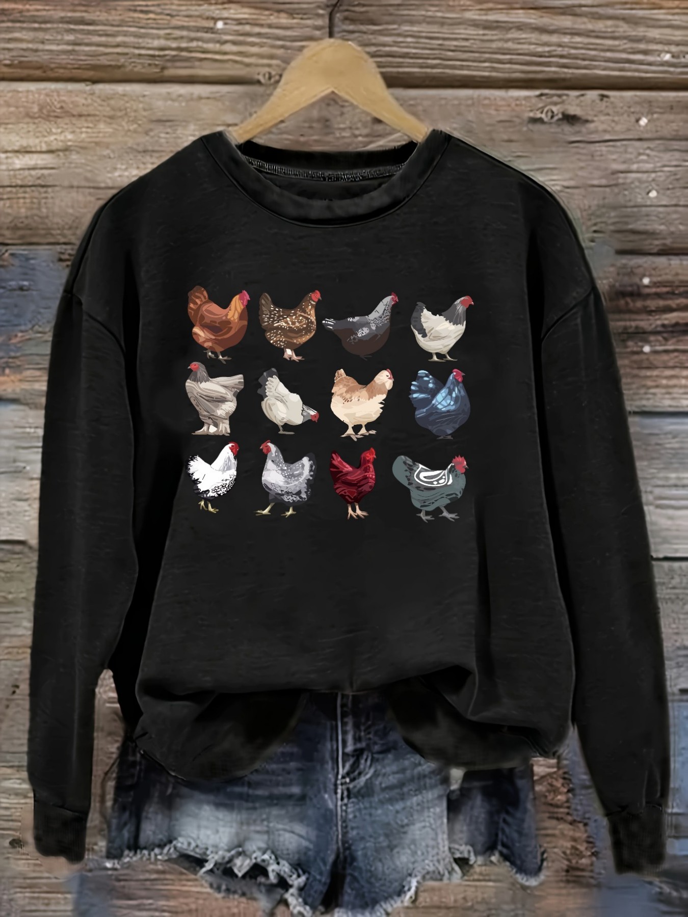 Winter Clothing Outfits - Kadın Günlük Uzun Kollu Bisiklet Yaka