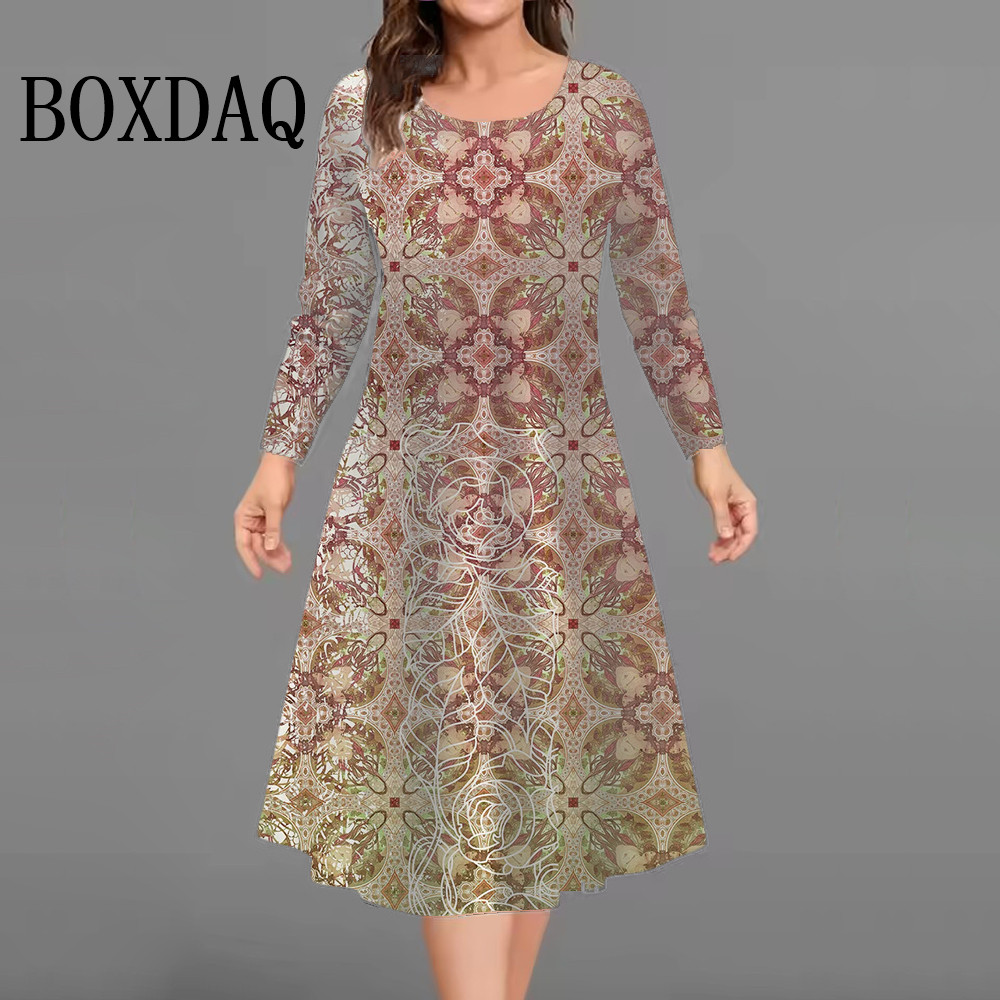 Winter Clothing Line - Yeni Moda Zarif Kadın Elbiseleri Sonbahar