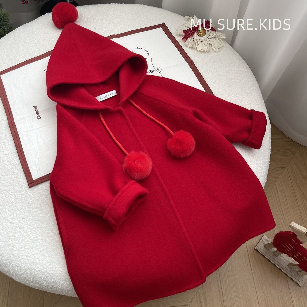 Winter Clothing For Babies - Bebek Kız Çocuk Çift Taraflı Kaşmir