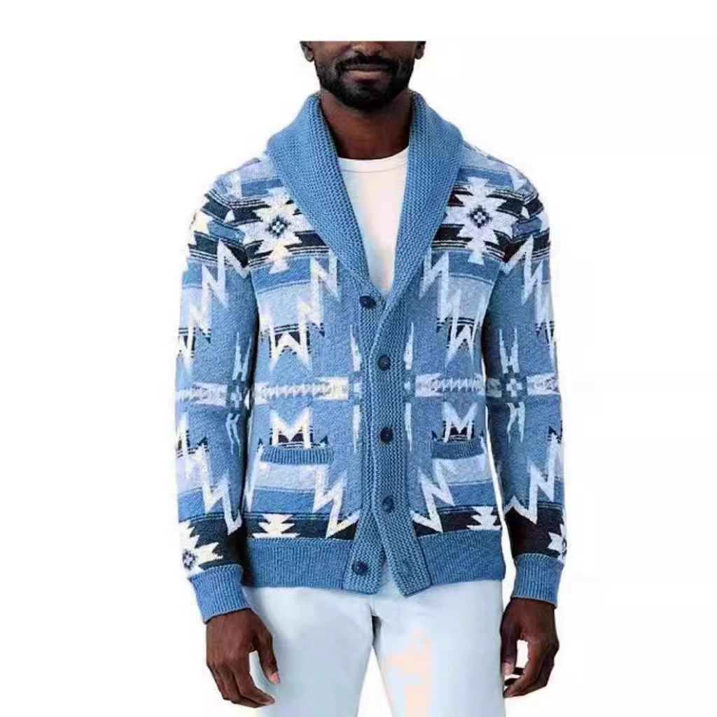 Wool Blend Coat - 2025 İlkbahar Sonbahar Erkek Günlük Modası
