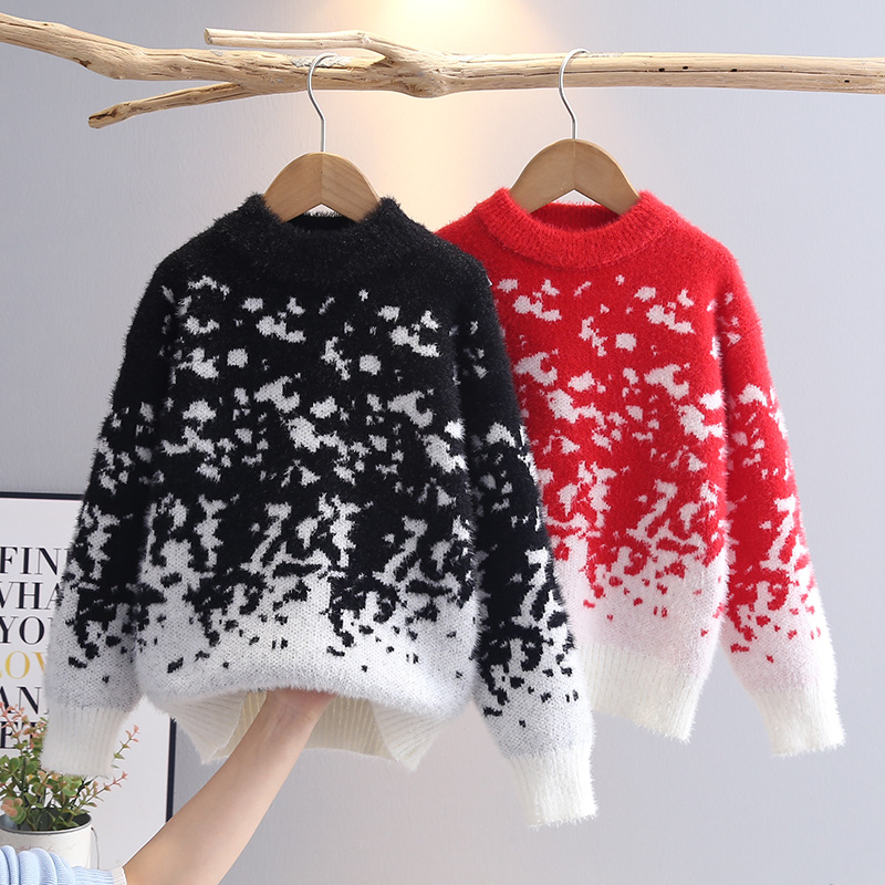 Winter Clothing Drawing - Çocuklar için 2025 Güz Kış Örgü