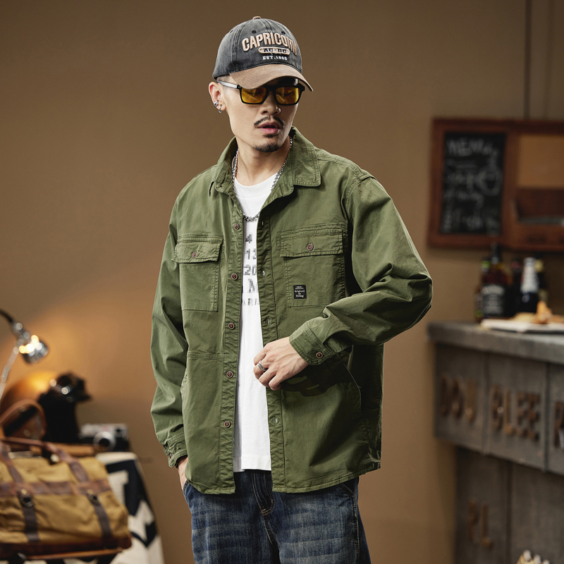 Erkekler için kargo gömlek uzu - Quality Winter Clothing Brand incelemesi ve fiyatı