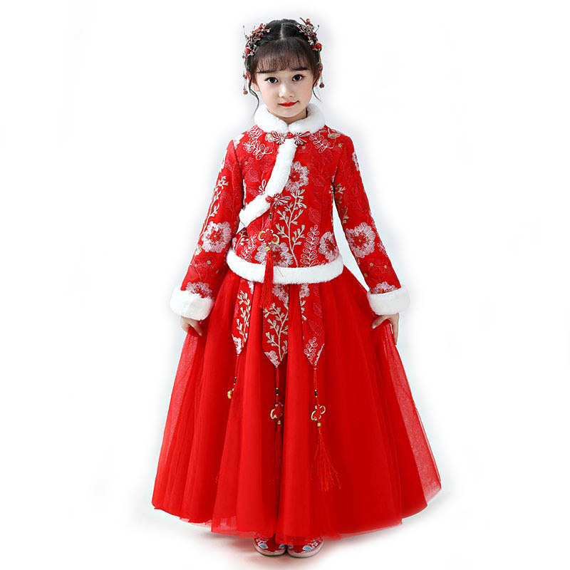2024 çocuk sonbahar kış Hanfu  - Winter Clothing For Babies incelemesi ve fiyatı