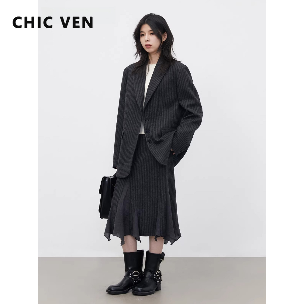 CHIC VEN Moda Kadın Yünlü Blaz - Wool Blend Coat incelemesi ve fiyatı