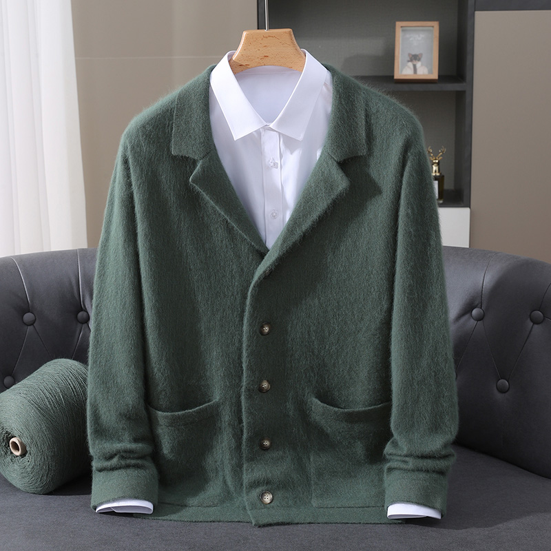 Yeni Vizon Yünü Hırka Erkek Do - Wool Blend Coat incelemesi ve fiyatı