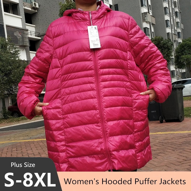 Artı Boyutu 5XL 6XL 7XL kadın  - Winter Clothing Equipment incelemesi ve fiyatı