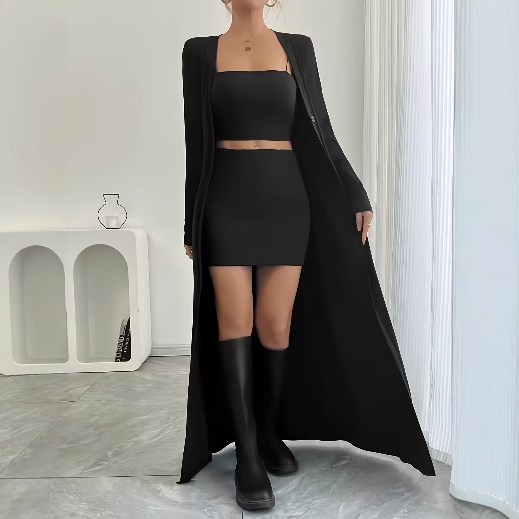 Büyük Beden İlkbahar ve Sonbah - Wool Blend Coat incelemesi ve fiyatı