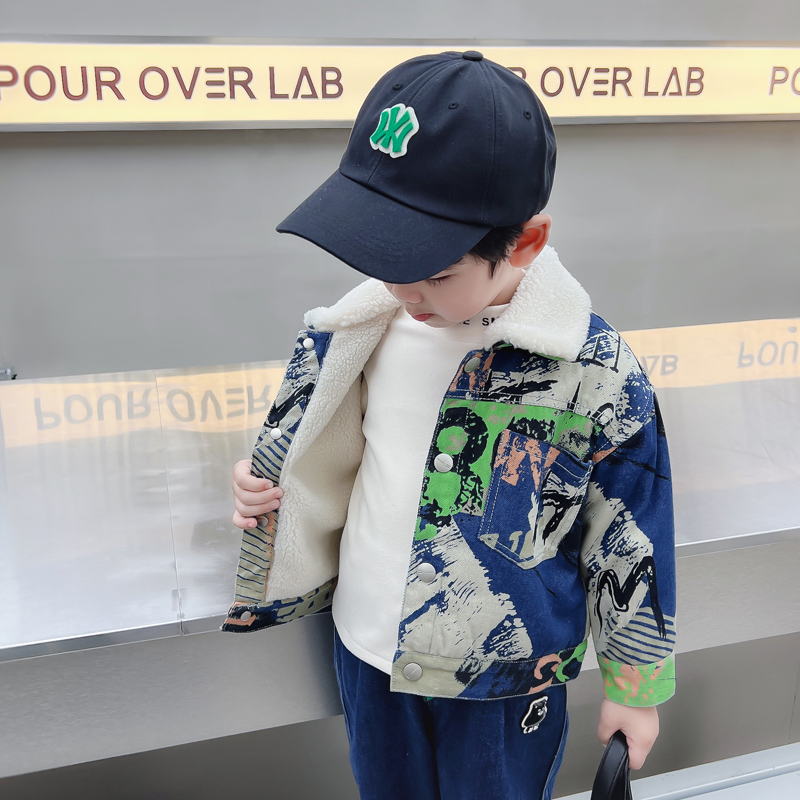 Çocuklar Bebek Sıcak Denim Cek - Winter Clothing Drawing incelemesi ve fiyatı