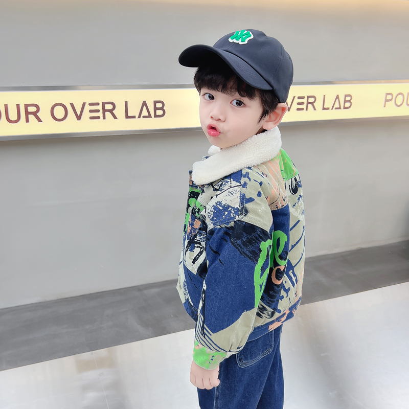 Çocuklar Bebek Sıcak Denim Cek - Winter Clothing Drawing incelemesi ve fiyatı